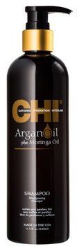 Шампунь питательный для волос CHI Argan Oil Plus Moringa Oil Shampoo 340 мл 00-00011477 фото
