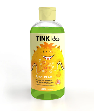 Пена для ванны, изменяющая цвет TINK KIDS Juicy Pear 300 мл 00-00025564 фото
