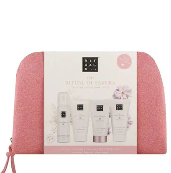 Набор подарочный с косметичкой Rituals The Ritual Of Sakura 00-00025039 фото