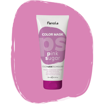 Маска тонирующая для волос Fanola Color Mask Pink Sugar 200 мл 00-00024612 фото