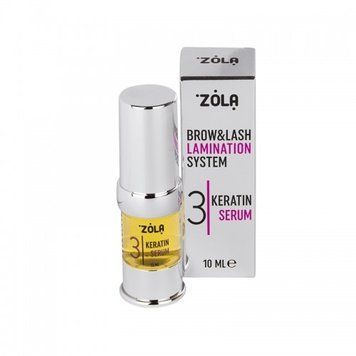Состав для ламинирования бровей и ресниц Zola Brow&Lash Lamination System 03 Keratin Serum 10 мл 00-00021943 фото