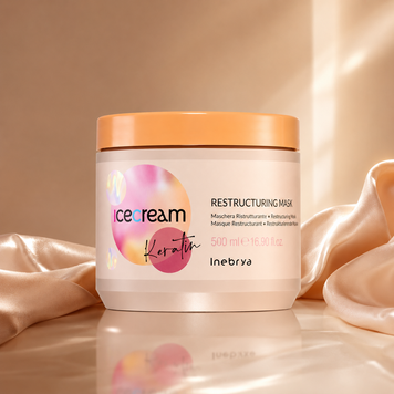 Маска відновлююча з кератином Inebrya Keratin Restructuring Mask 500 мл 00-00021362 фото