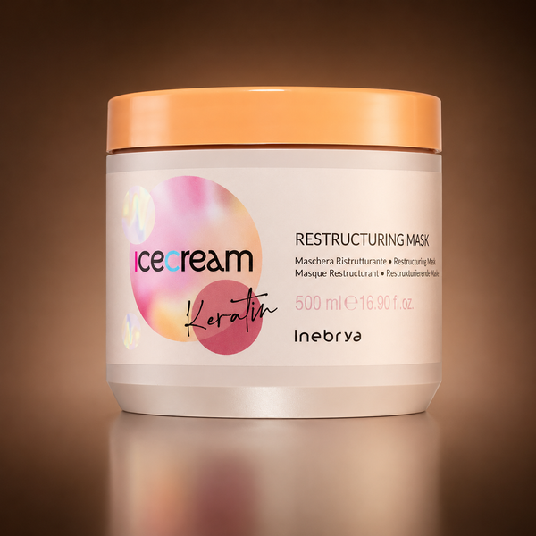 Маска відновлююча з кератином Inebrya Keratin Restructuring Mask 500 мл 00-00021362 фото