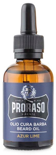 Набор подарочный для уход за бородой из 3-х предметов Proraso beard kit Azur Lime 00-00012883 фото