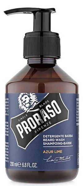 Набор подарочный для уход за бородой из 3-х предметов Proraso beard kit Azur Lime 00-00012883 фото