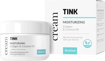 Крем для лица дневной увлажняющий Tink Moisturizing Collagen & Coconut Oil Cream 50 мл 00-00022208 фото