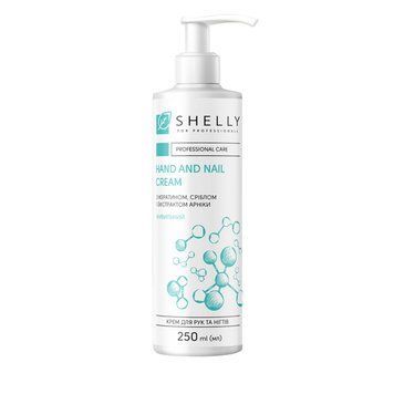 Крем для рук и ногтей с кератином серебром и экстрактом арники Shelly 250 мл 00-00018134 фото