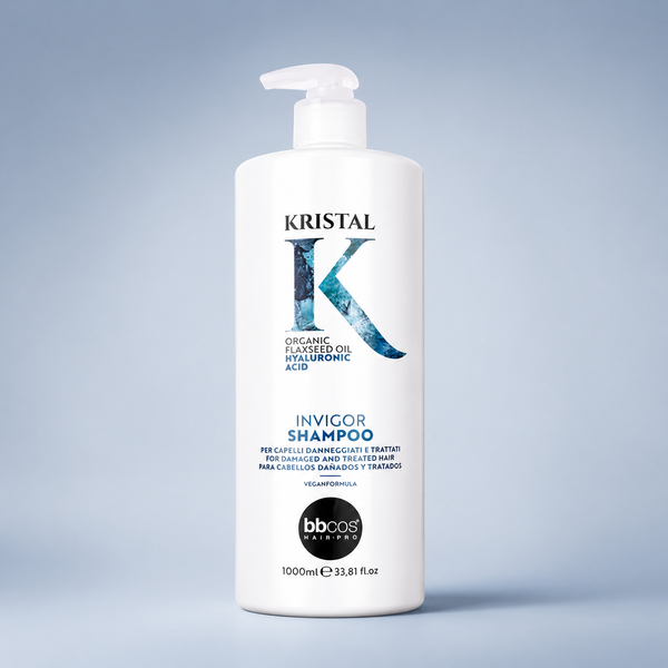 Шампунь для пошкодженого волосся BBcos Kristal Invigor Shampoo 1000 мл 00-00026034 фото