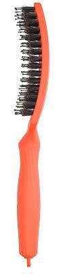 Щітка масажна для волосся Olivia Garden Finger Brush Iconic Boar&Nylon Orange Dream 00-00027338 фото