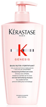 Шампунь для зміцнення сухого волосся Kerastase Genesis Nutri-Fortifiant Shampoo 500 мл 00-00021478 фото