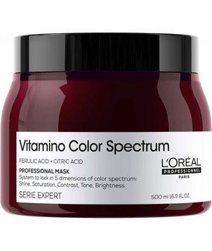 Маска для блиску та збереження кольору волосся Loreal Professionnel Vitamino Color Spectrum 500 мл 00-00025302 фото