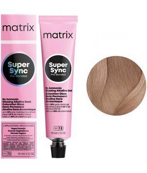 Крем-фарба безаміачна Matrix Super Sync Pre-Bonded №9MM Very light mocha mocha blonde 90 мл 00-00025175 фото