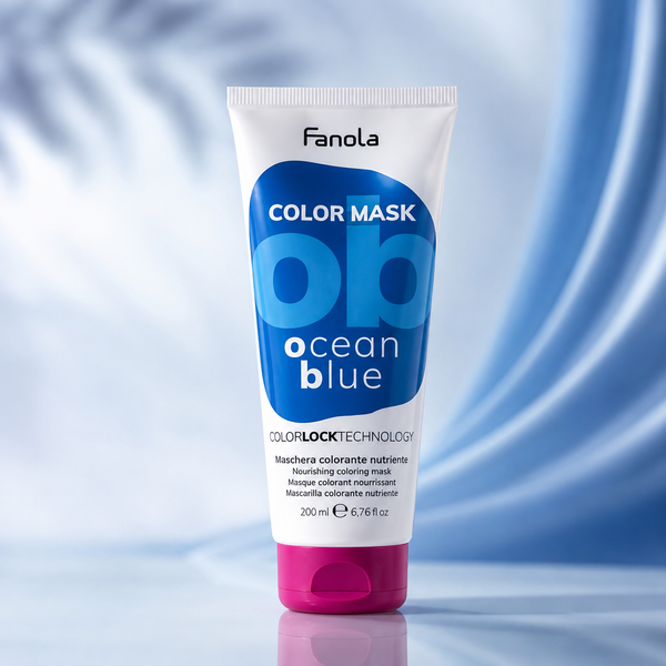 Маска тонуюча для волосся Fanola Color Mask Ocean Blue 200 мл 00-00024613 фото