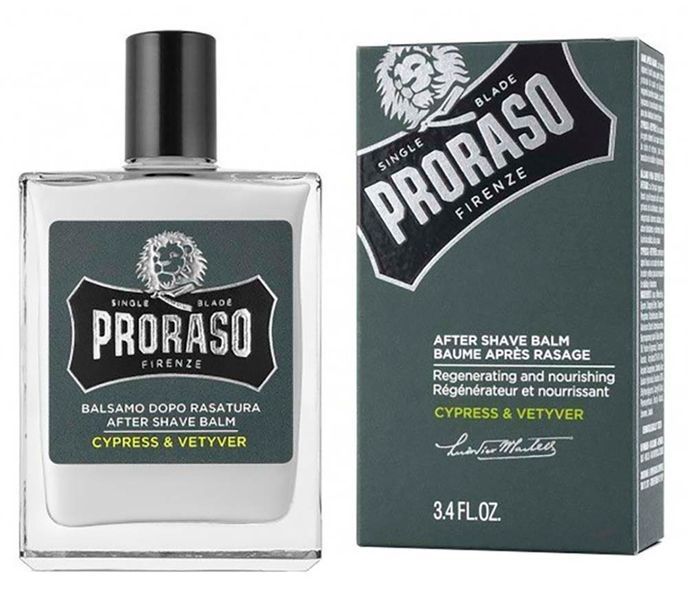 Набор подарочный для ухода за бородой из 3-х предметов Proraso beard kit Cypress & Vetyver 00-00012884 фото
