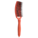 Щетка массажная для волос Olivia Garden Finger Brush Iconic Boar&Nylon Orange Spritz 00-00027335 фото 2