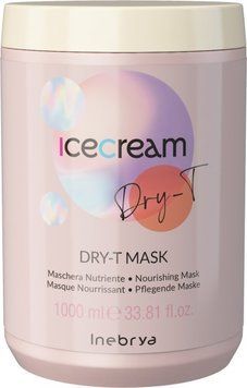 Маска для сухих, вьющихся и окрашенных волос Inebrya Dry-T Mask 1000 мл 00-00021336 фото