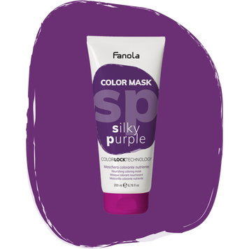 Маска тонирующая для волос Fanola Color Mask Silky Purple 200 мл 00-00024614 фото