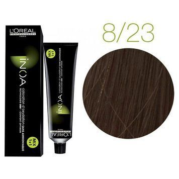 Крем-краска для волос Loreal Professionnel INOA 8/23 Светлый блондин перламутрово-золотистий 60 мл 00-00004714 фото