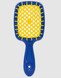 Щітка для волосся Janeke Superbrush Синьо-жовта 00-00020019 фото 1