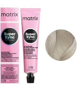 Крем-фарба безаміачна Matrix Super Sync Pre-Bonded SPA Pastel Ash 90 мл 00-00025177 фото