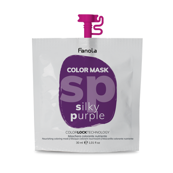 Маска тонуюча для волосся Fanola Color Mask Silky Purple 30 мл 00-00024619 фото