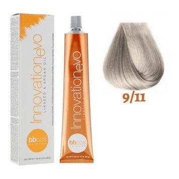 Крем-краска для волос BBCos Innovation Evo №9.11 Very Light Intense Ash Blond 100 мл (уценка) 00-00023165 фото
