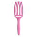 Щітка масажна для волосся Olivia Garden Finger Brush Iconic Boar&Nylon Pink Granita 00-00027337 фото 2
