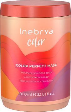 Маска для захисту кольору фарбованого волосся Inebrya Color Perfect Mask 1000 мл 00-00021370 фото