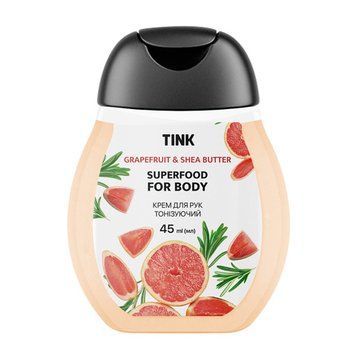 Крем для рук тонизирующий с экстрактом грейпфрута на маслом ши Tink 45 мл 00-00022903 фото