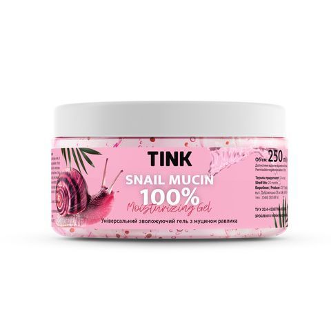 Гель увлажняющий для лица и тела с улиткой Tink Moisturizing Gel 250 мл 00-00018207 фото