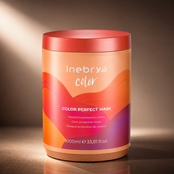 Маска для захисту кольору фарбованого волосся Inebrya Color Perfect Mask 1000 мл 00-00021370 фото