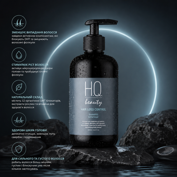 Шампунь від випадіння та для зміцнення волосся H.Q.Beauty Hair Loss Control Shampoo 280 мл 00-00025953 фото