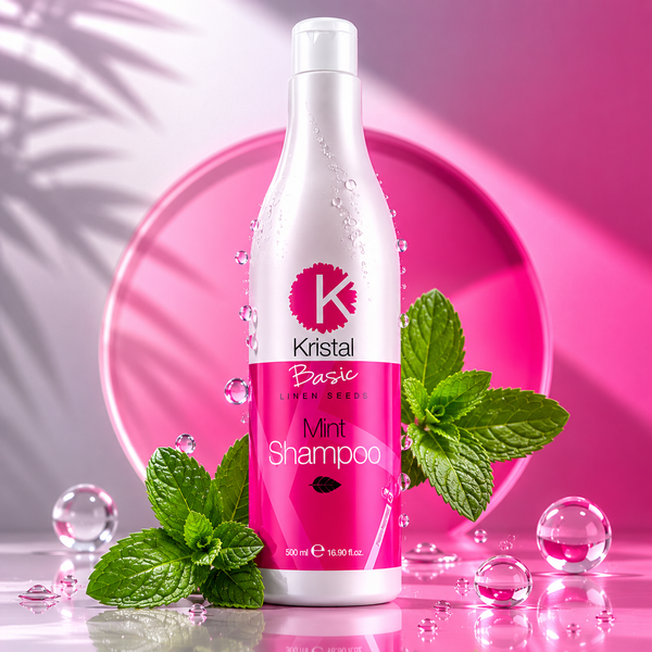 Шампунь с экстрактом мяты для волос BBcos Kristal Basic 500 мл 00-00023307 фото