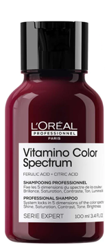 Шампунь для блиску та збереження кольору Loreal Professionnel Vitamino Color Spectrum 100 мл 00-00025304 фото
