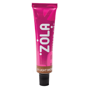 Краска для бровей с коллагеном Zola Eyebrow Tint With Collagen №01 Light Brown 15 мл 00-00021918 фото