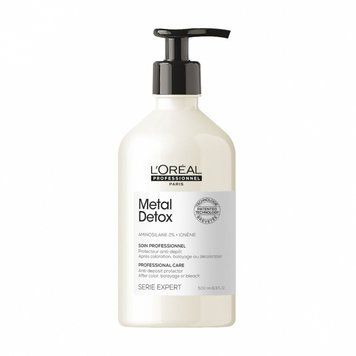 Крем-гель проти металевих накопичень у волоссі Loreal Professionnel Metal Detox Care 500 мл 00-00018366 фото