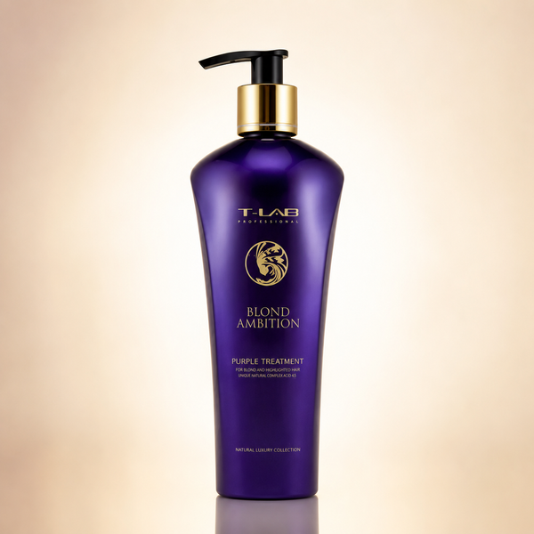 Кондиціонер фіолетовий для світлого волосся T-LAB Blond Ambition Purple Treatment 300 мл 00-00023397 фото