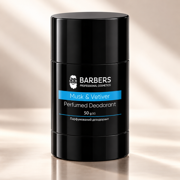 Дезодорант парфюмированный Barbers Musk & Vetiver 50 г 00-00024636 фото