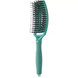Щітка для укладки волосся Olivia Garden Finger Brush Care Iconic Boar&Nylon Arctic Teal 00-00027330 фото 3