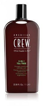 Средство по уходу за волосами и телом 3-в-1 American Crew Classic Tea Tree 1000 мл 00-00013029 фото