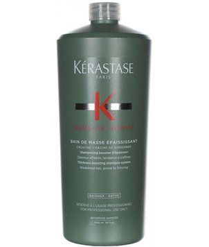 Шампунь для густоти волосся чоловіків Kerastase Genesis Homme Bain de Masse Epaississant 1000 мл 00-00024378 фото