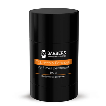 Дезодорант парфюмированный Barbers Tobacco & Patchouli 50 г 00-00024637 фото