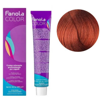 Крем-фарба для волосся Fanola №8/4 Light blonde copper 100 мл 00-00003038 фото