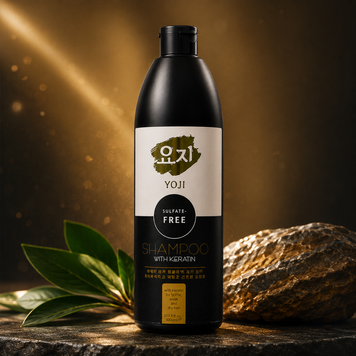 Шампунь безсульфатний для відновлення волосся YOJI With Keratin Sulfate Free Shampoo 1000 мл 00-00020720 фото