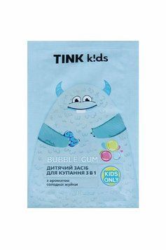 Засіб 3 в 1 для купання дитячий TINK KIDS Bubble Gum 10 мл 00-00025569 фото
