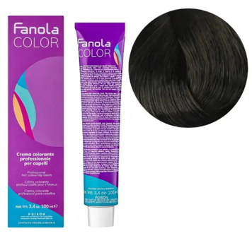 Крем-краска для волос Fanola №5/00 Intense light chestnut 100 мл 00-00002976 фото