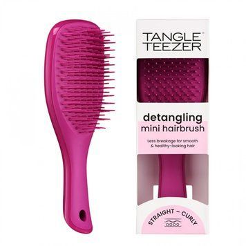 Щетка для волос Tangle Teezer The Ultimate Detangler Mini Electric Raspberry 00-00025288 фото