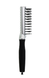 Щітка тунельна для волосся Olivia Garden Essential Style Tunnel Nylon Silver 00-00025346 фото 2