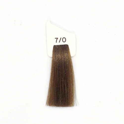 Крем-фарба аміачна для волосся Inebrya Сolor №7/0 Blonde 100 мл 00-00021448 фото