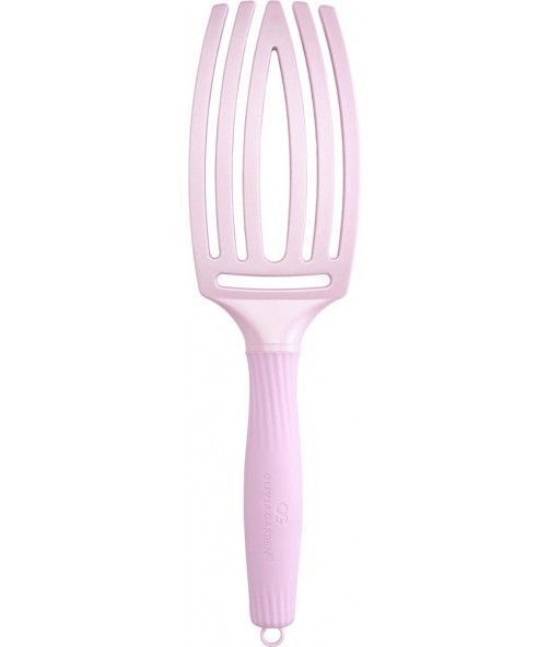 Щітка для укладки волосся Olivia Garden Finger Brush Care Iconic Boar&Nylon Ethereal Lavender 00-00027332 фото